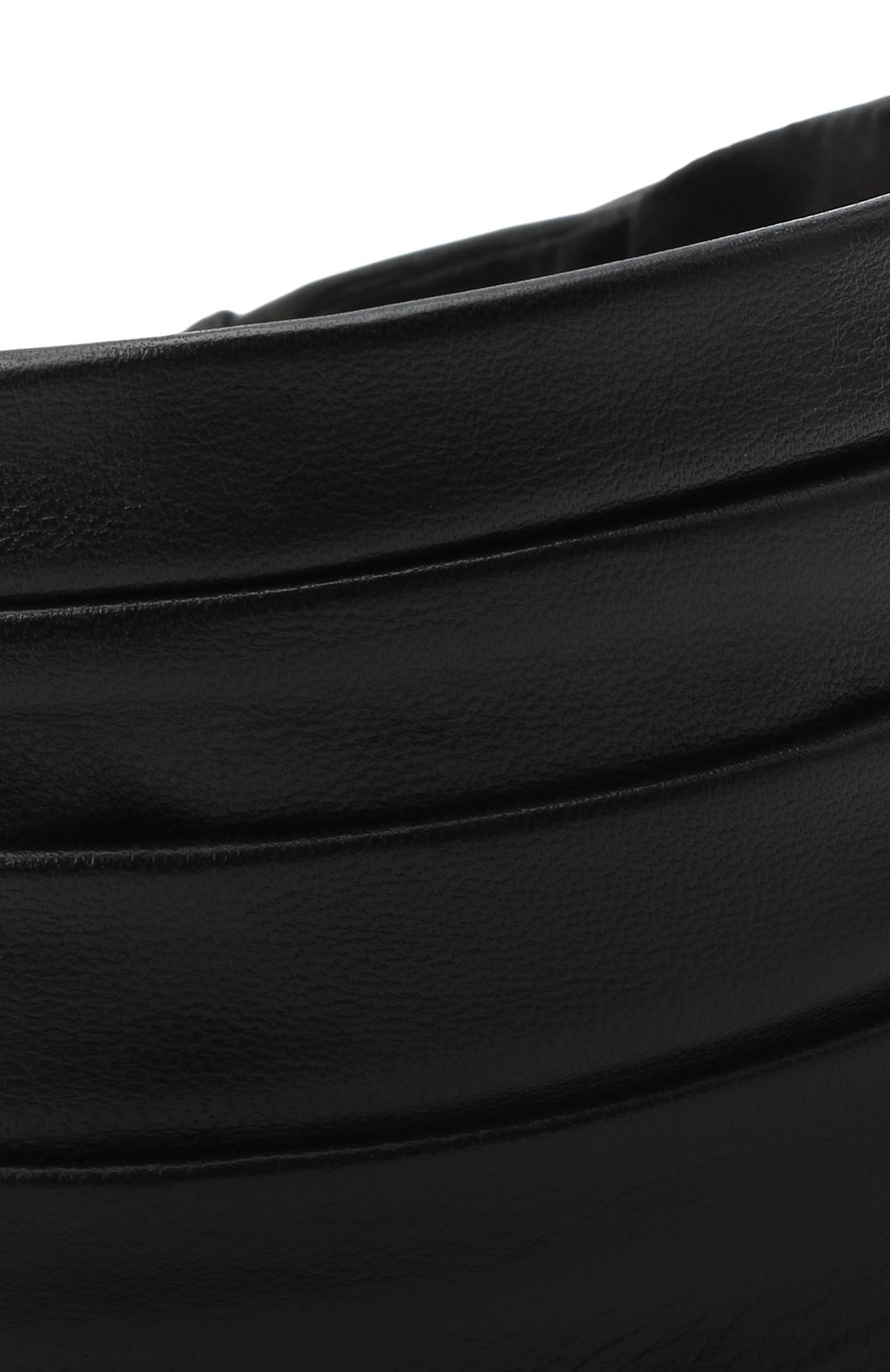 Кожаная повязка на голову SAINT LAURENT, арт. 629097/3YG28, фото 3