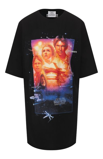 Женская хлопковая футболка star wars x vetements VETEMENTS, арт. USW21TS007 1600/W