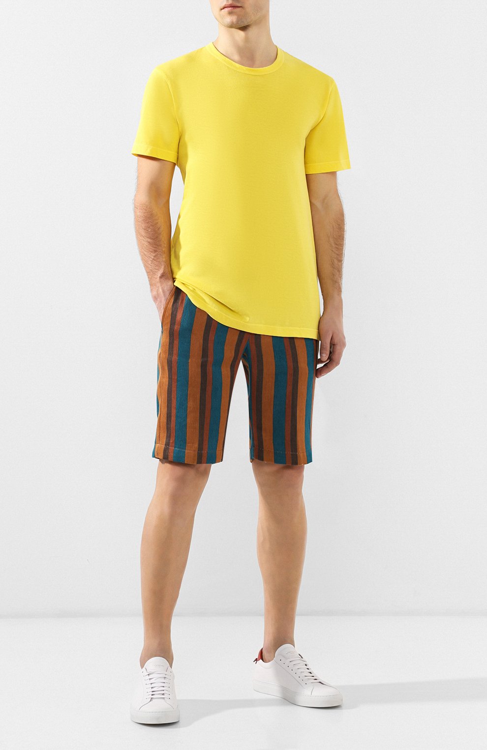 Шорты из смеси льна и хлопка ANDREA CAMPAGNA, арт. SPIAGGIA SH0RT/LM1059, фото 2