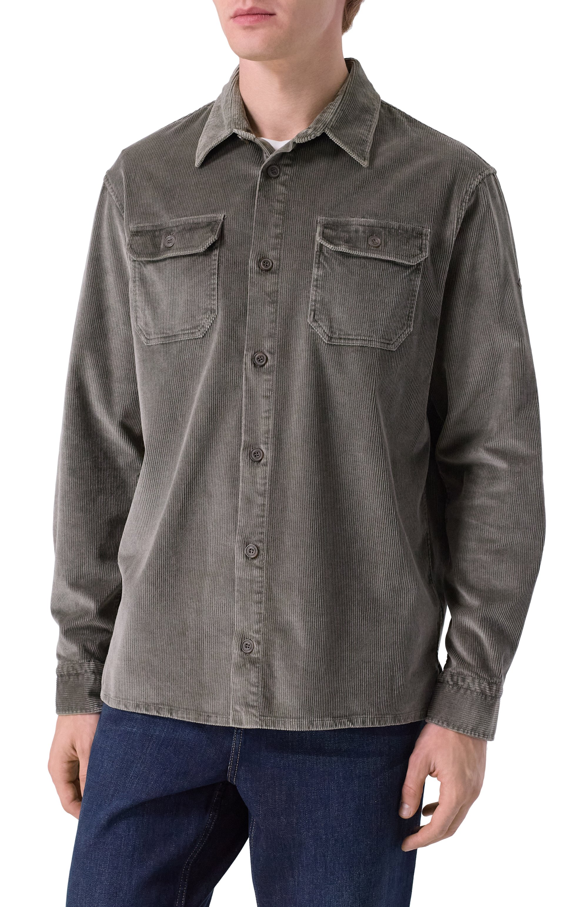 Вельветовая рубашка PAUL&SHARK, арт. 14313179, фото 3