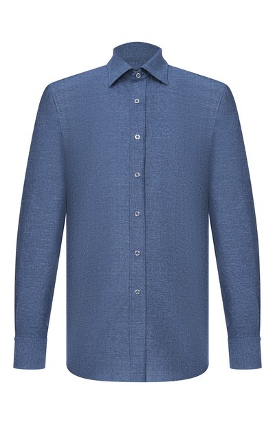 Мужская рубашка из хлопка и льна STEFANO RICCI, арт. MC007956/R1964