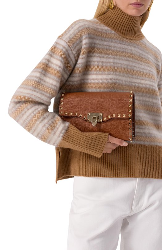 Сумка Rockstud Valentino 7W2B0181/VSFC0L0R Коричневый  7W2B0181/VSFC0L0R Фото 2