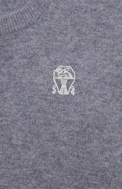 Кашемировый пуловер BRUNELLO CUCINELLI, арт. B22M10010B, фото 3