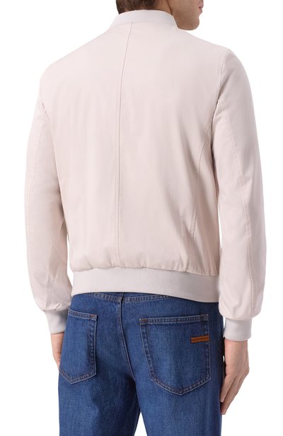 Хлопк�овый бомбер MOORER, арт. S0RAN0/SI, фото 4