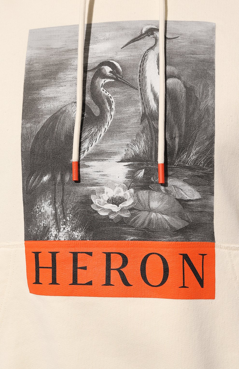 Хлопковое худи HERON PRESTON, арт. HMBB017C99JER004, фото 5