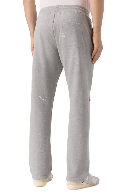 Хлопковые брюки DOMREBEL M STAFF SWEATPANTS Серый  M STAFF SWEATPANTS Фото 4