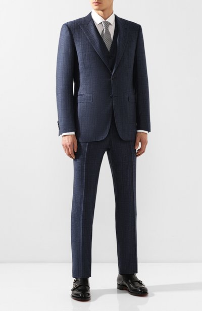 Шерстяной костюм-тройка CANALI, арт. 19227/93/BF00754, фото 1