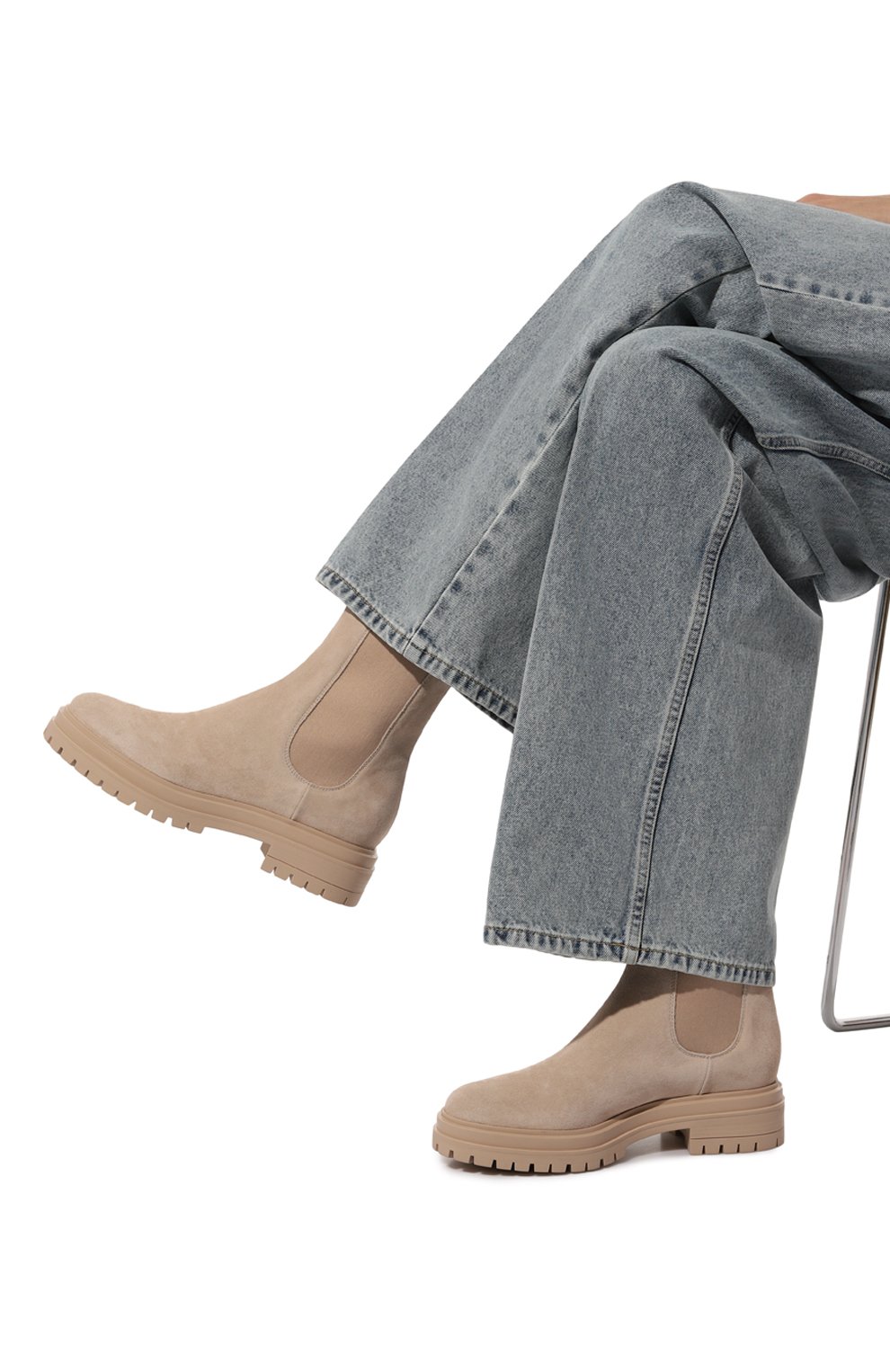 Замшевые ботинки chester GIANVITO ROSSI, арт. G73462.20G0M.SUEM0US, фото 3