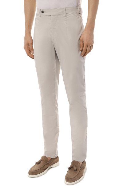 Брюки из хлопка и лиоцелла ANDREA CAMPAGNA, арт. GL0BE GD, фото 3