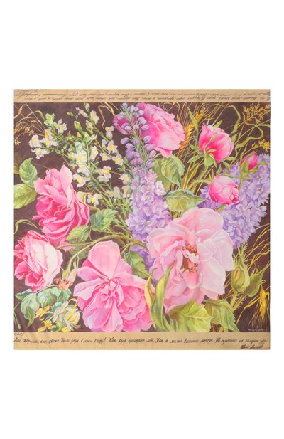 Шелковый платок букет GOURJI, арт. 91123837/5562172, фото 4