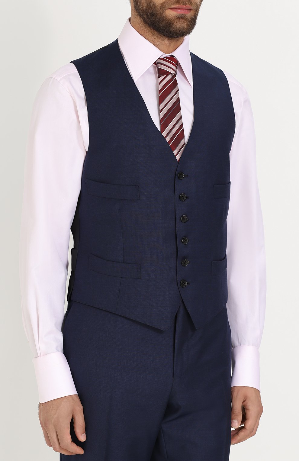 Шерстяной костюм-тройка TOM FORD, арт. 222R83/31AL43, фото 4