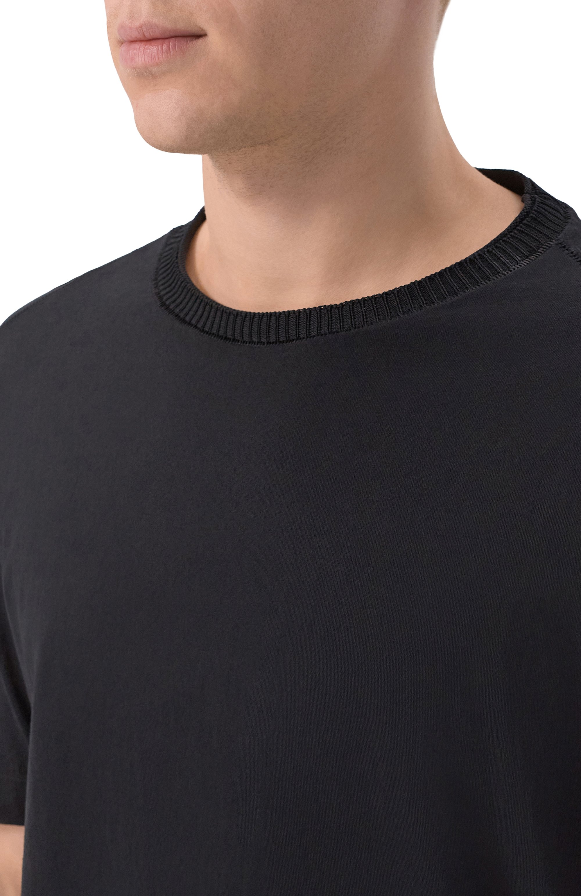 Хлопковая футболка TRANSIT, арт. CFUTRC1361, фото 5