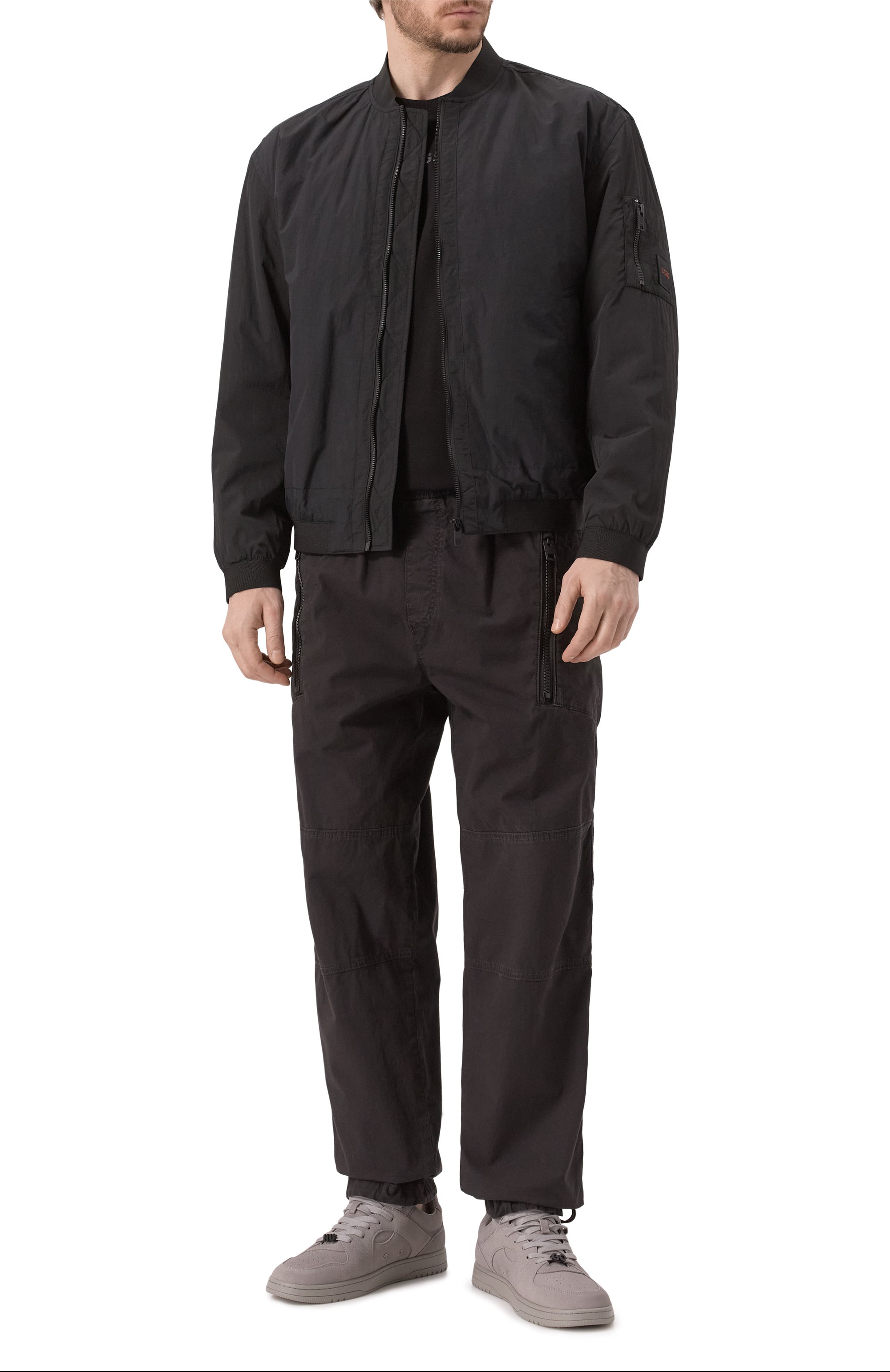 Хлопковые брюки HUGO, арт. 50534636, фото 2