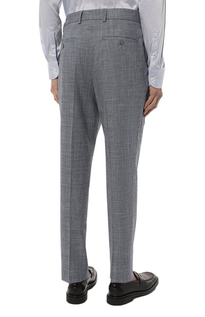 Костюм из хлопка и шерсти BOSS голубого цвета по цене 57500 руб., арт. 50489387, фото 5 Костюм из хлопка и шерсти BOSS, арт. 50489387, фото 5