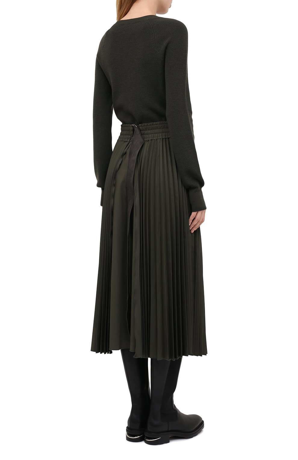 Шерстяное платье MONCLER, арт. F2-093-9I702-10-A9361, фото 4