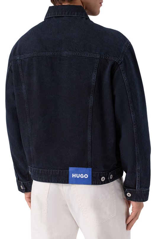 Джинсовая куртка HUGO Blue 50541714 Синий  50541714 Фото 4