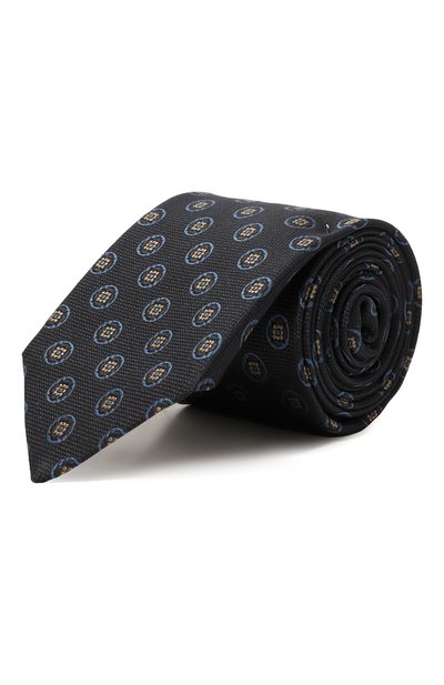 Мужской шелковый галстук CANALI, арт. 18/HJ04153