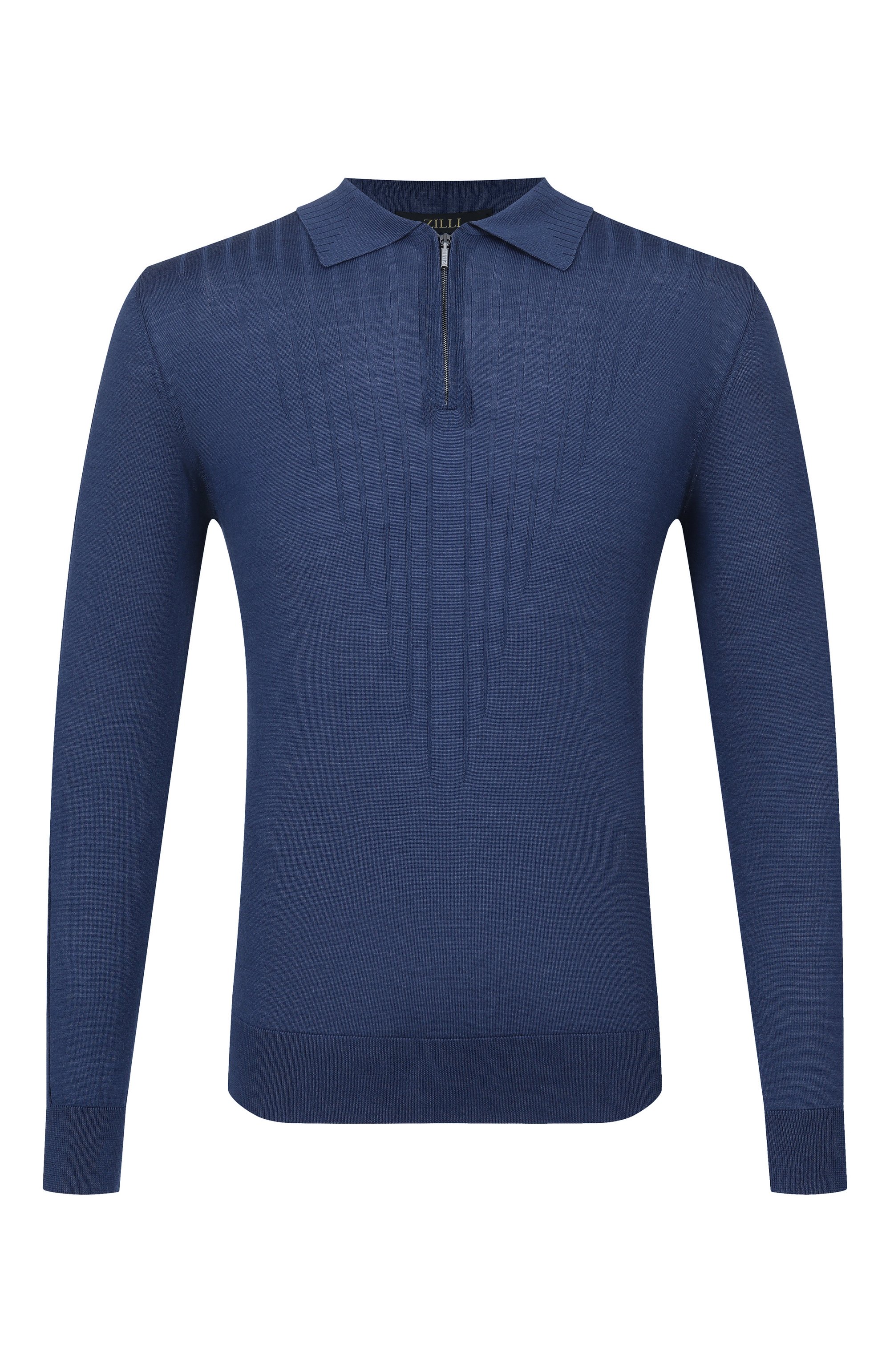 Поло из шерсти и шелка ZILLI, арт. KZP001M0230VZRD00, фото 1