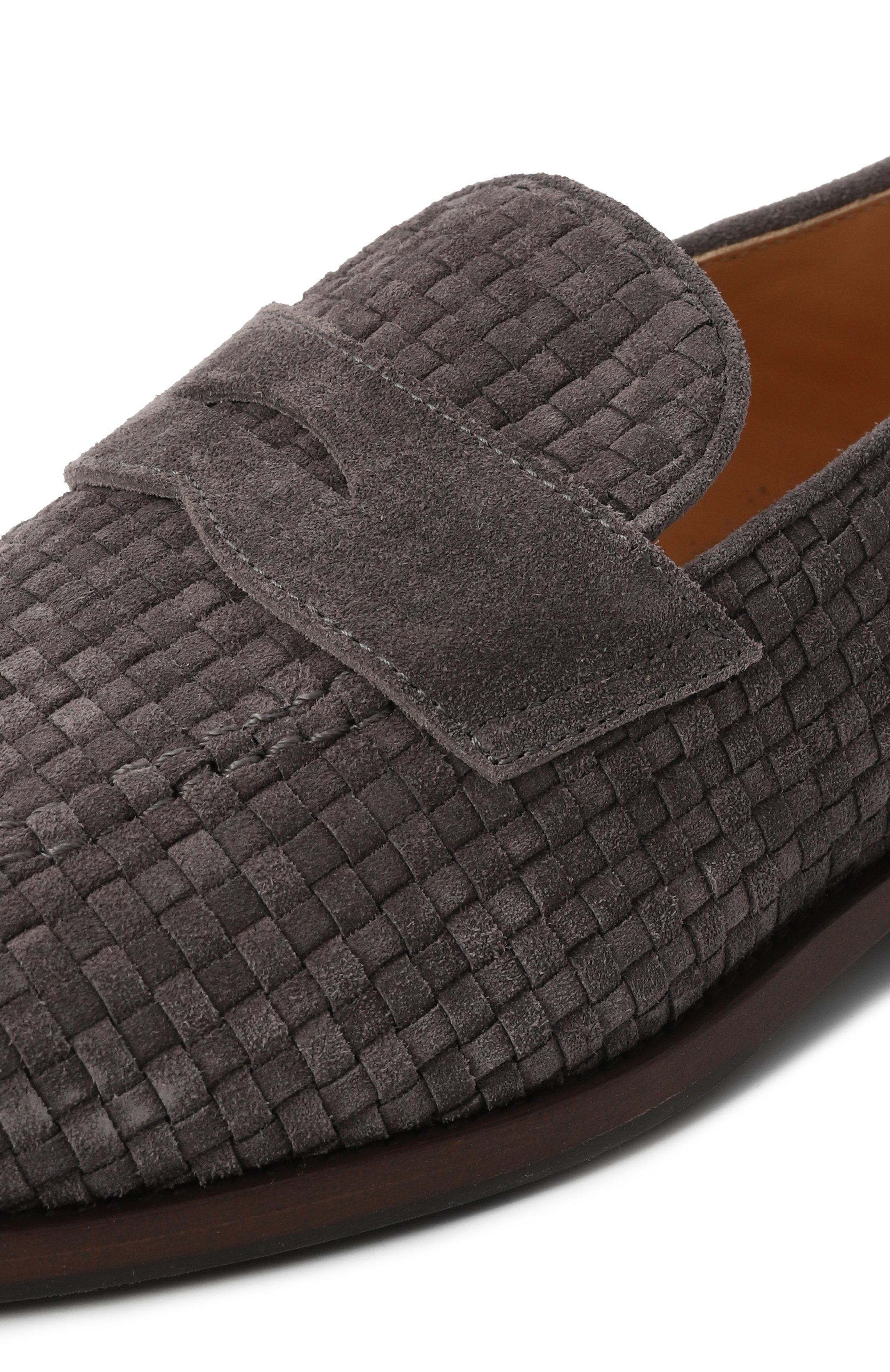 Замшевые пенни-лоферы BRUNELLO CUCINELLI, арт. MPUIHCB799, фото 7