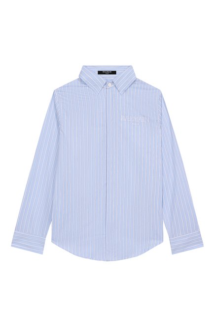 Хлопковая рубашка BALMAIN, арт. BX5P50