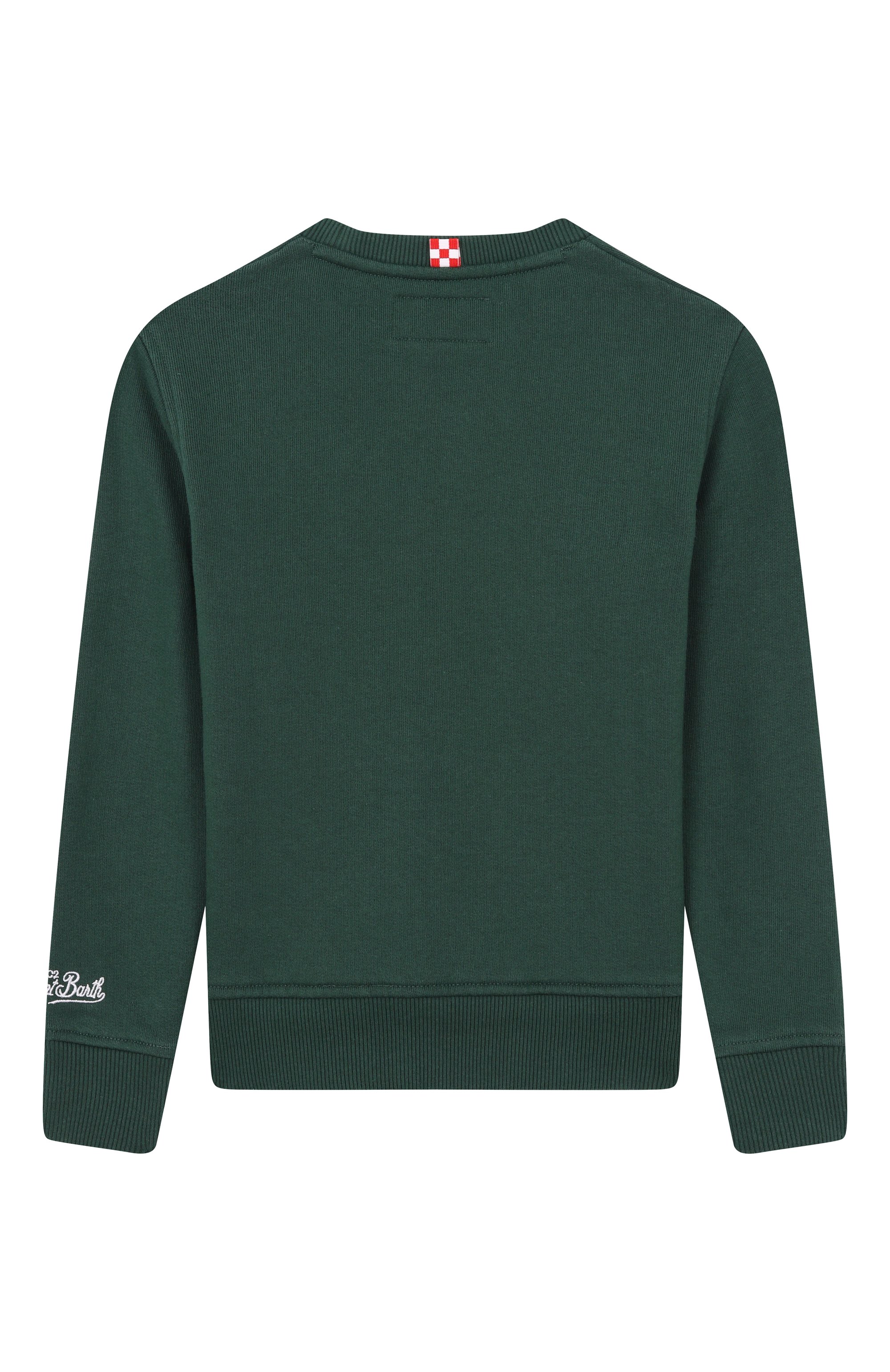 Свитшот MC2 SAINT BARTH темно-зеленого цвета по цене 15750 руб., арт. HUT0004-00398I/HUTT0N N, фото 2 Свитшот MC2 SAINT BARTH, арт. HUT0004-00398I/HUTT0N N, фото 2