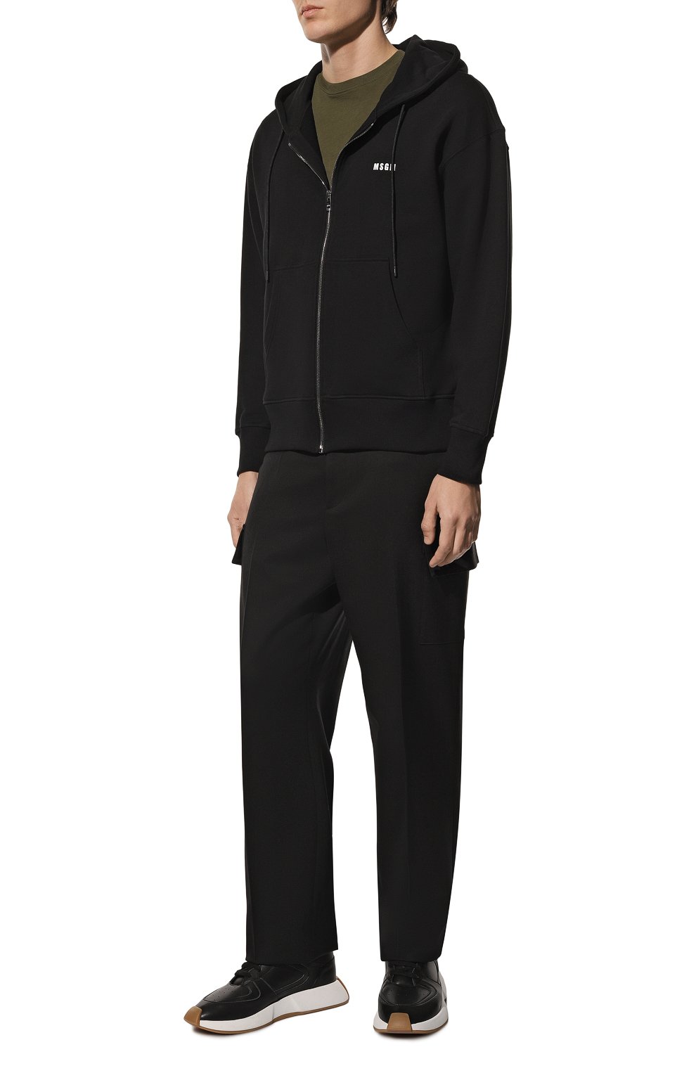 Хлопковая толстовка MSGM, арт. 2000MM507 200000, фото 2