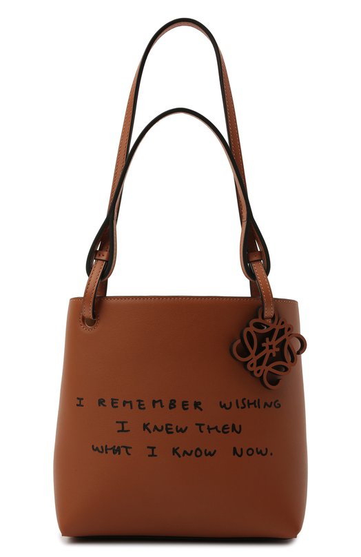 

Сумка-тоут Square Loewe, Коричневый