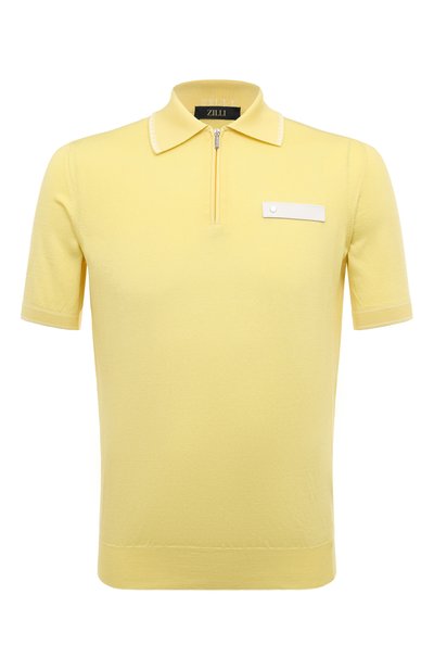 Мужская поло из шелка и хлопка ZILLI, арт. KZP002M0144VMB000