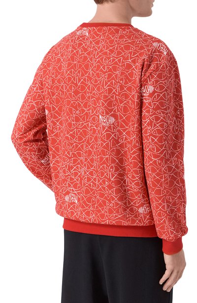 Хлопковый свитшот MOSCHINO, арт. A1701/9310, фото 4