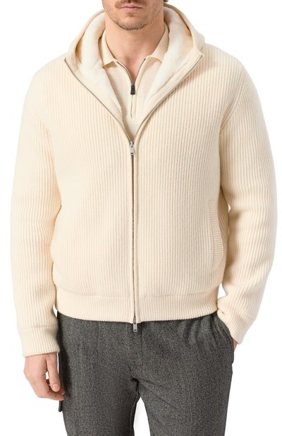 Кашемировый бомбер с подкладкой из норки MVST, арт. FTXTRECK-ES3625-2V/TR-ES3625, фото 3