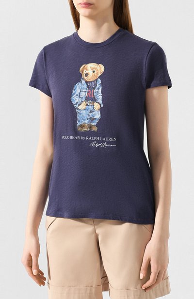 Хлопковая футболка POLO RALPH LAUREN, арт. 211785567, фото 3