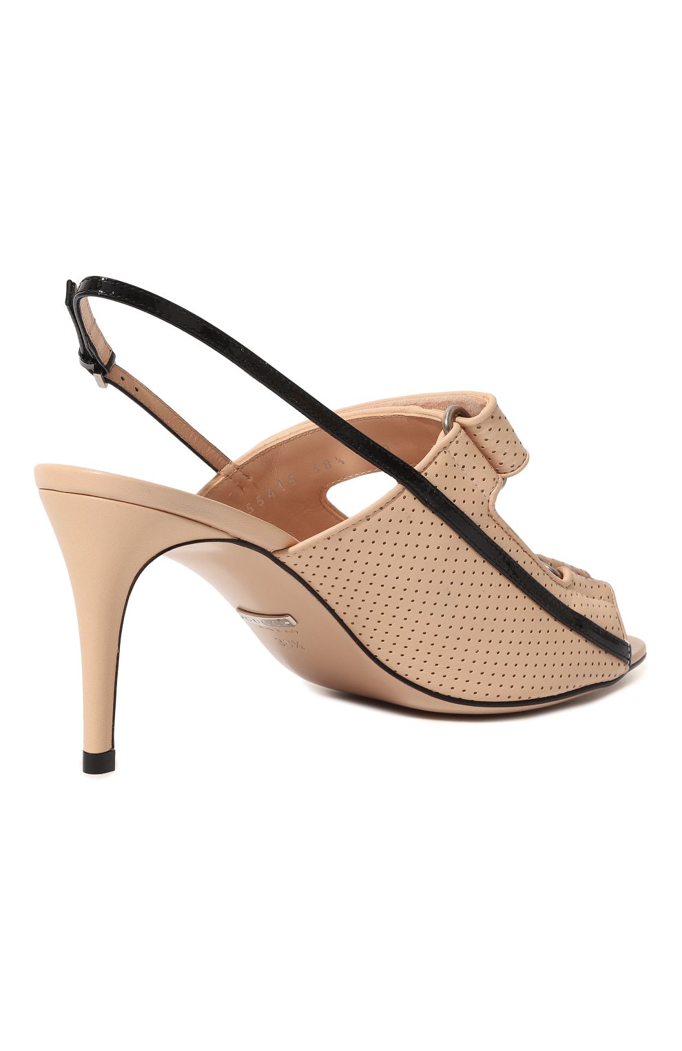 Кожаные босоножки GUCCI, арт. 655415 04JT0, фото 5