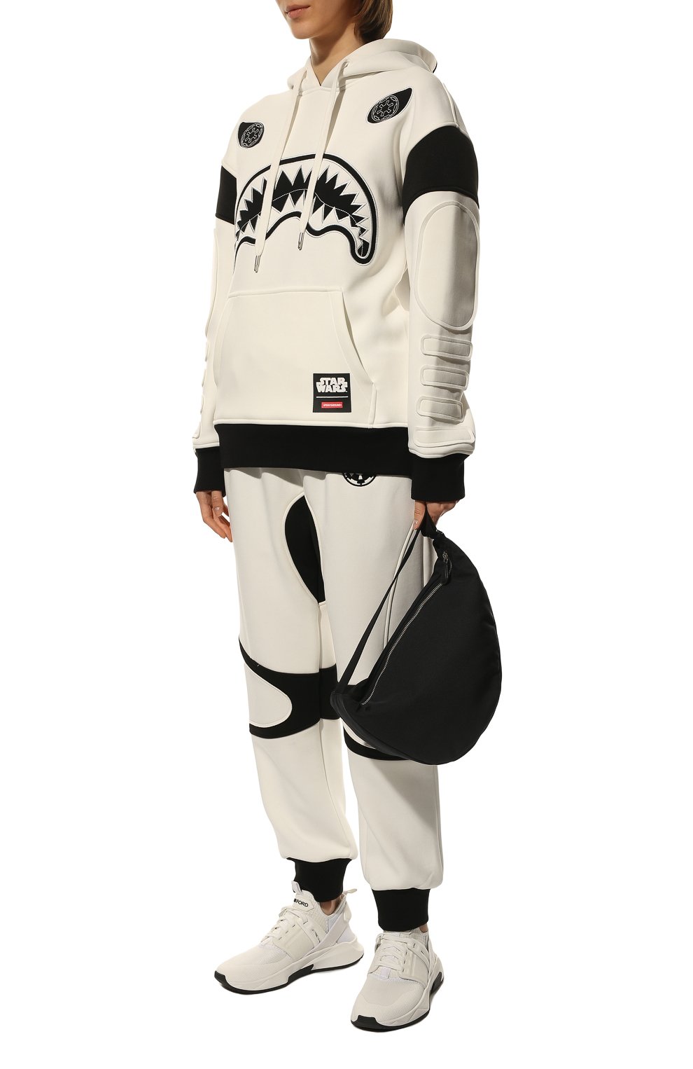 Худи SPRAYGROUND молочного цвета по цене 19150 руб., арт. SG8387WH, фото 2 Худи SPRAYGROUND, арт. SG8387WH, фото 2