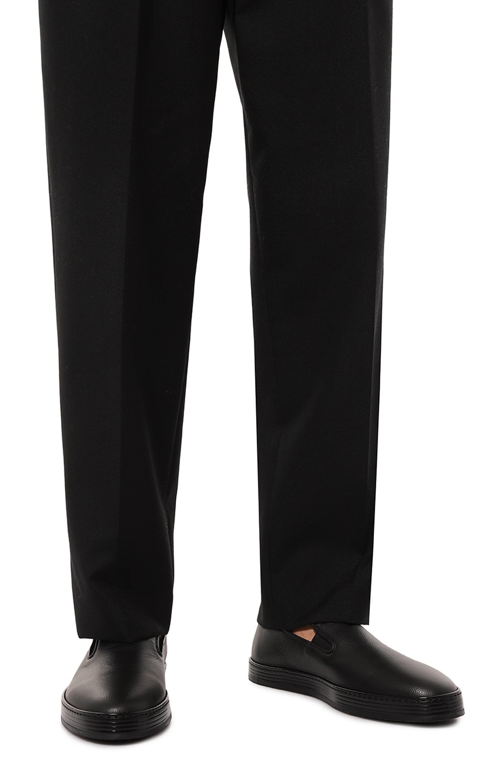 Кожаные слипоны CANALI, арт. 611238/RA01017, фото 3