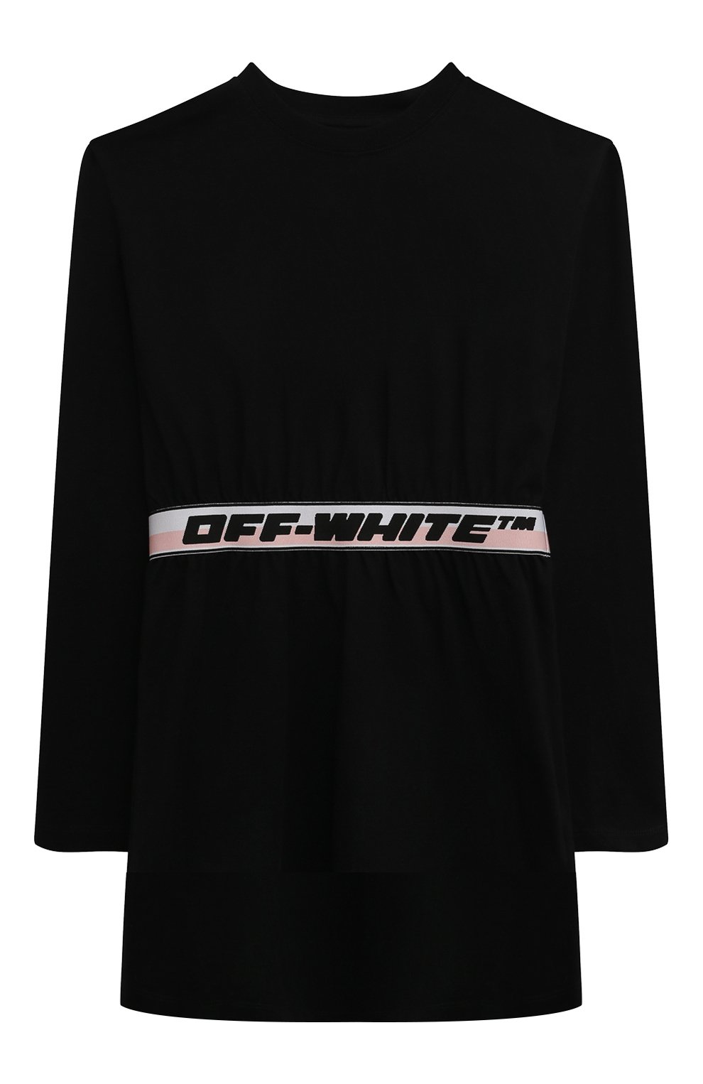 Хлопковое платье OFF-WHITE, арт. 0GDB028F23JER001, фото 1