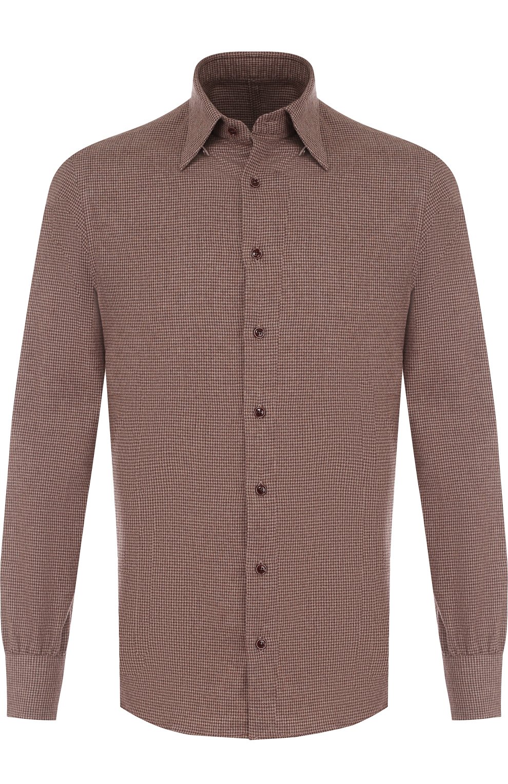 Хлопковая рубашка в клетку ANDREA CAMPAGNA, арт. MELT0N/0002FAN, фото 1