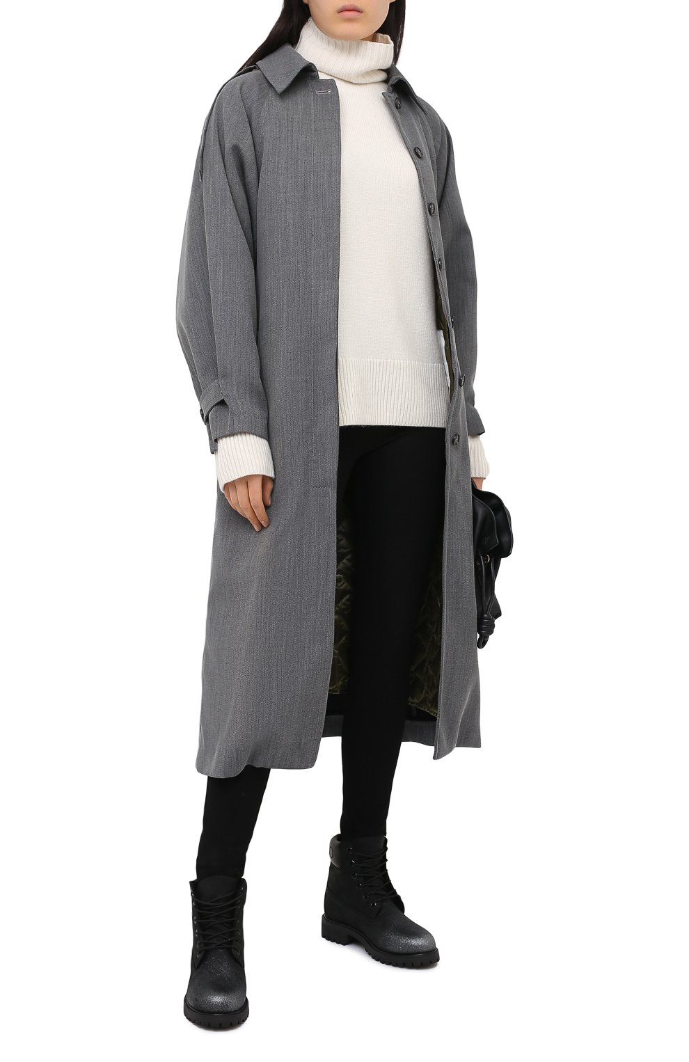 Кожаные ботинки jc x timberland JIMMY CHOO, арт. JC X TIMBERLAND/F/TNGI, фото 2