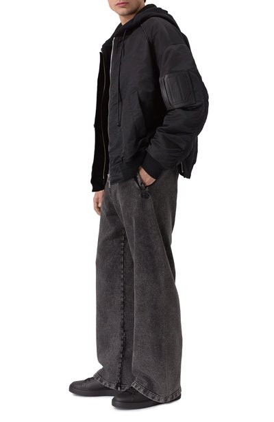 Кожаные кеды b-court BALMAIN, арт. GM1VI288/LVTR, фото 2