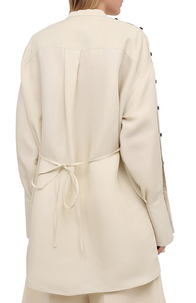 Рубашка из вискозы и шелка JIL SANDER, арт. JSPS601104-WS391900, фото 4