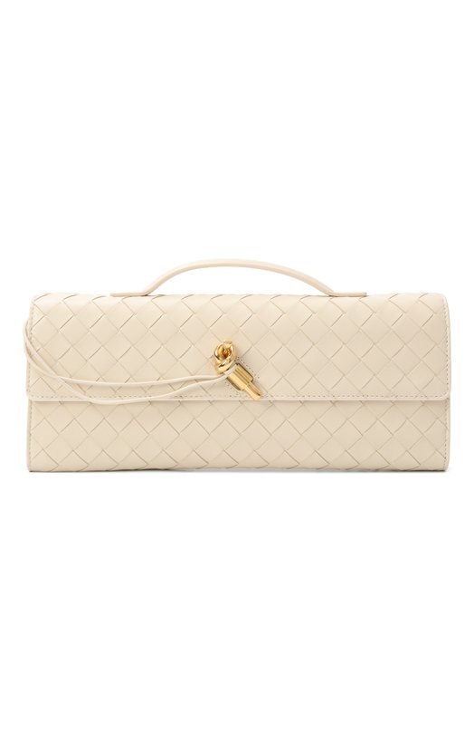 Клатч Andiamo Bottega Veneta 741511/VCPP3 Кремовый 741511/VCPP3
