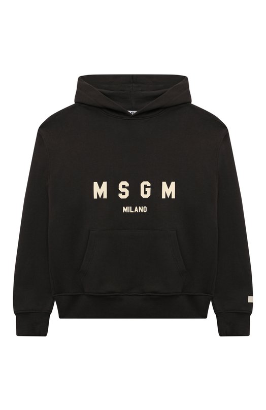 Хлопковое худи MSGM kids