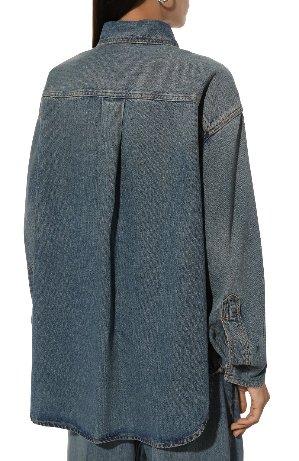 Джинсовая рубашка HAIKURE, арт. HEW06080DF144L0853, фото 4
