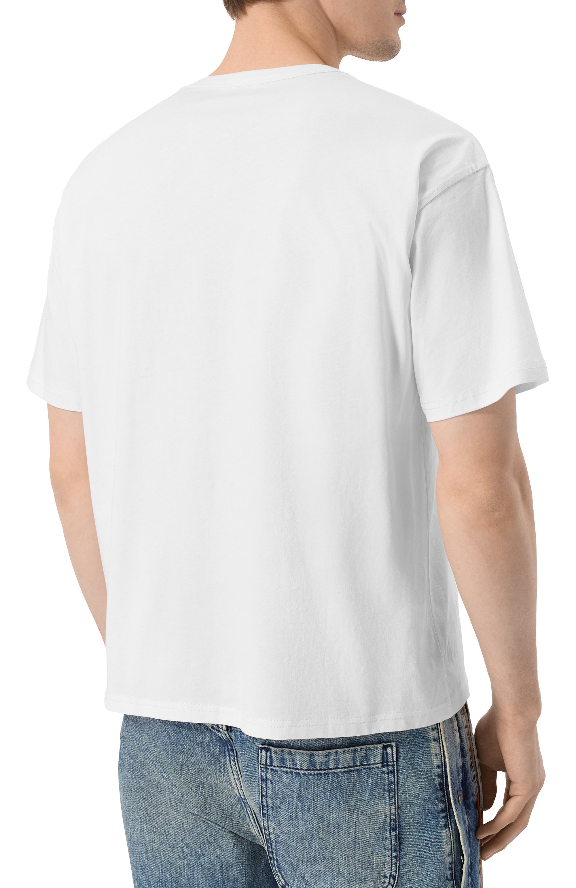 Хлопковая футболка DIESEL, арт. A16400/0QIAM, фото 4