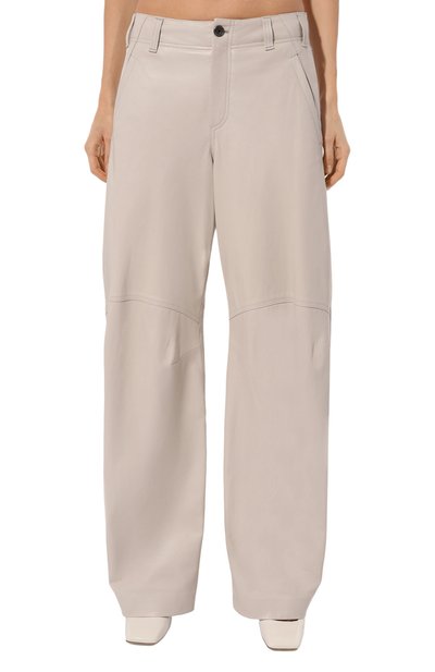 Кожаные брюки BRUNELLO CUCINELLI, арт. M0NGIP8551, фото 3