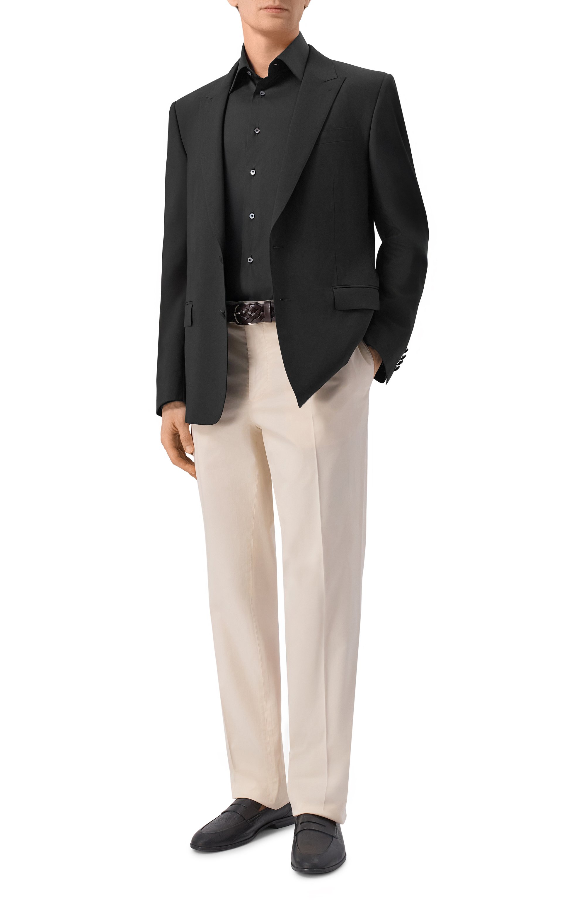 Хлопковая сорочка ZILLI, арт. CLAA01M010813037U, фото 2