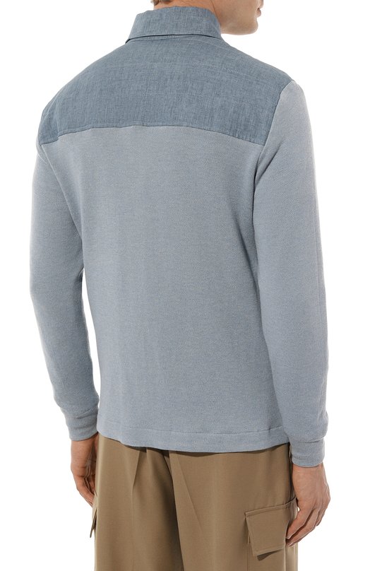 

Комбинированный кардиган Fioroni, Голубой