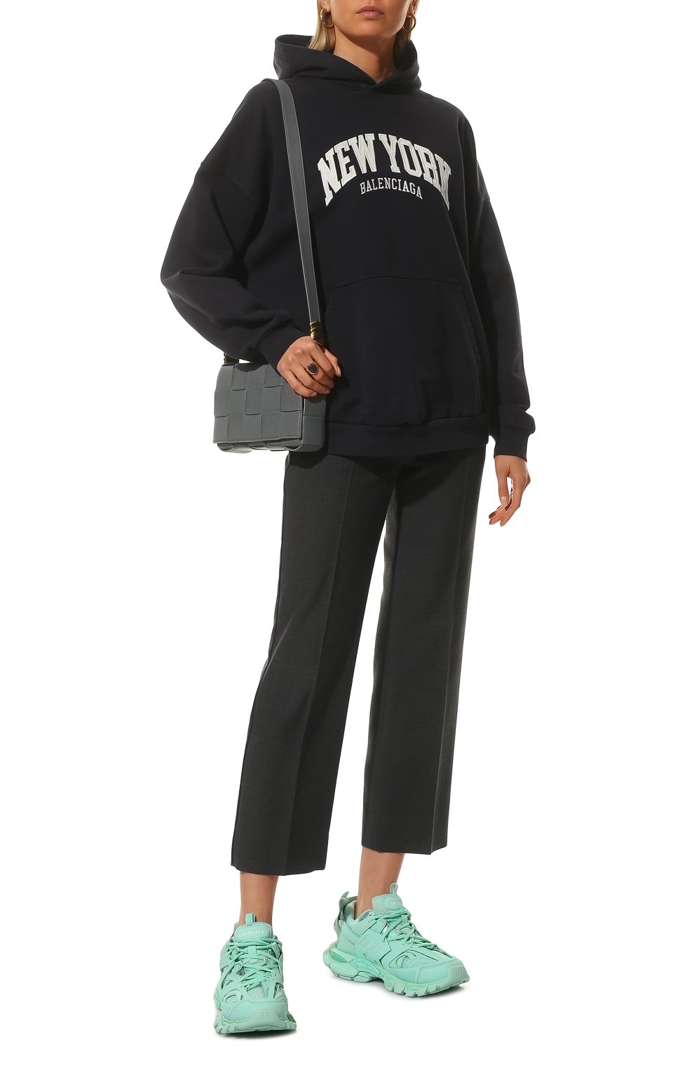 Комбинированные кроссовки track BALENCIAGA, арт. 542436/W3FE3, фото 2