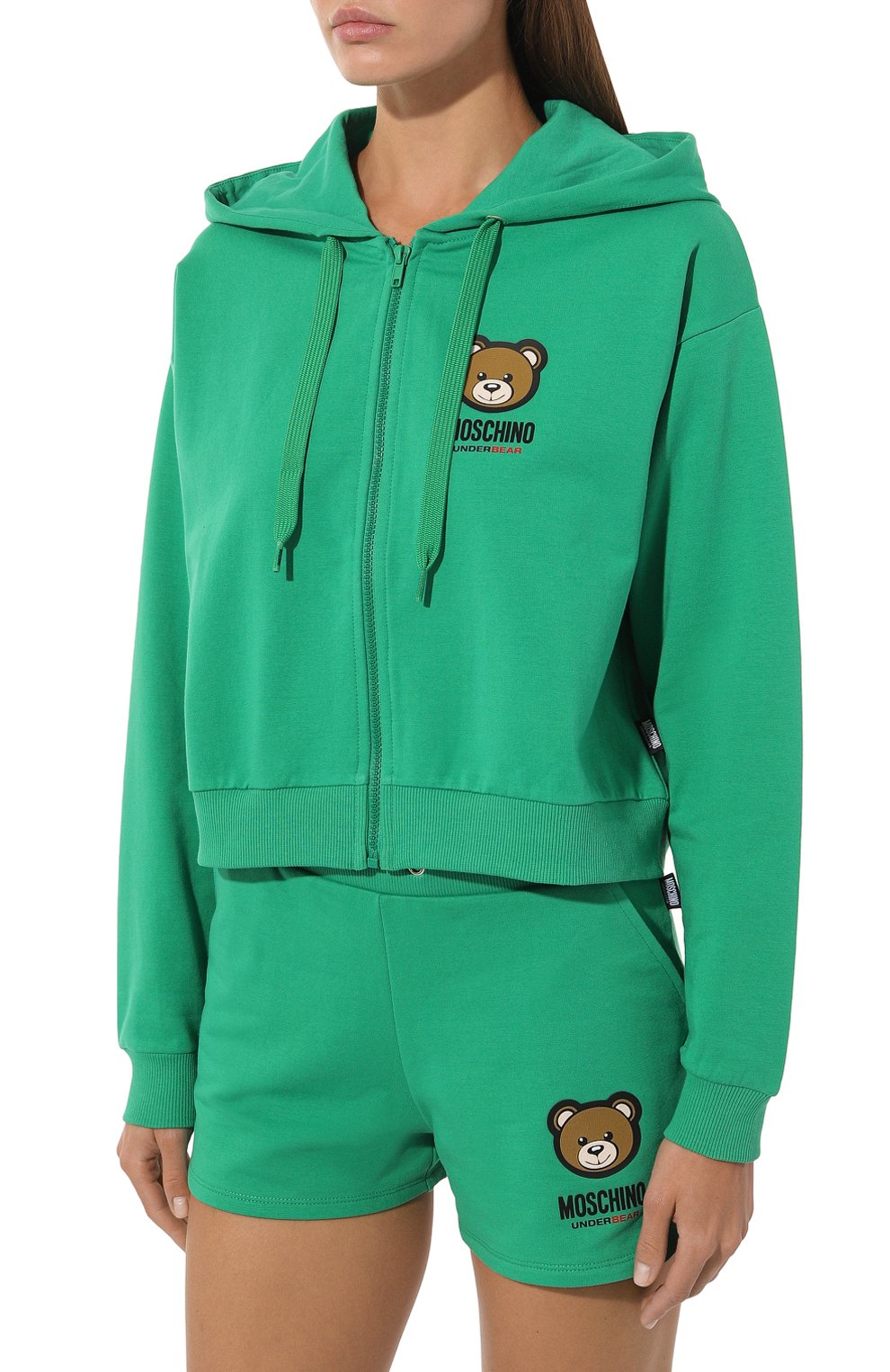 Хлопковая толстовка MOSCHINO, арт. 232V6/A1789/4413, фото 3