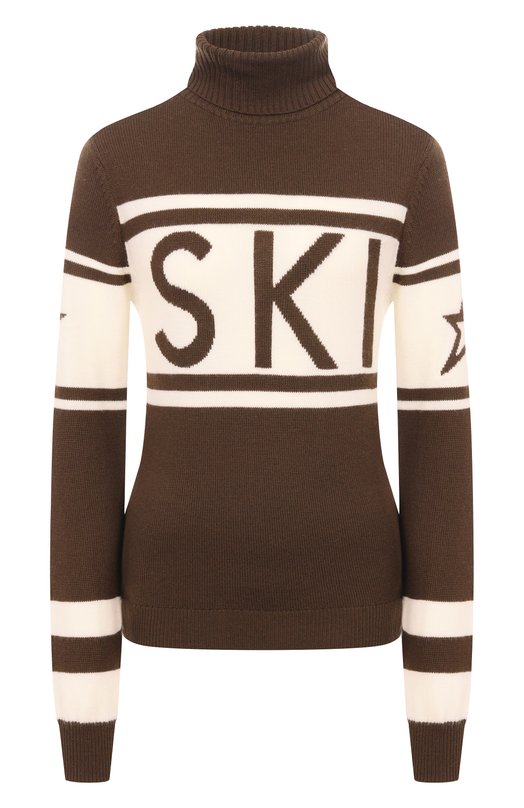 Шерстяной свитер Perfect Moment W3000075/2276 Коричневый W3000075/2276