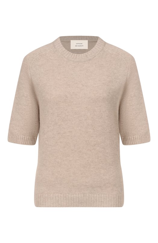 Кашемировый пуловер Loulou de Saison DARA Бежевый DARA